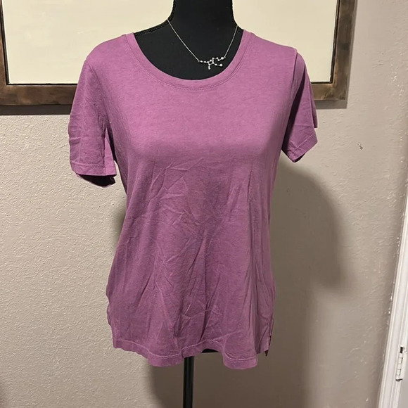 Purple Eddie Bauer Tee - Picture 1 of 4
